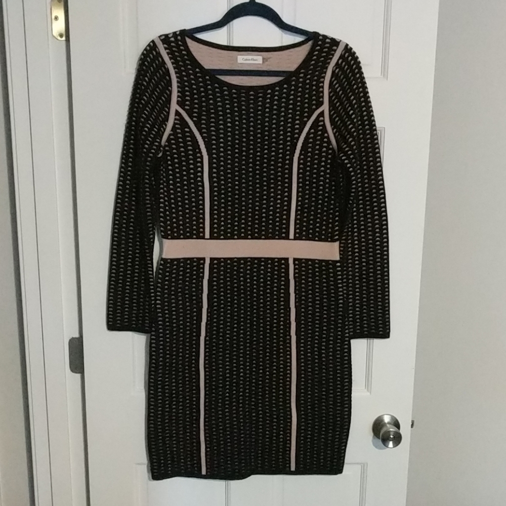 Calvin Klein knit sweater dress